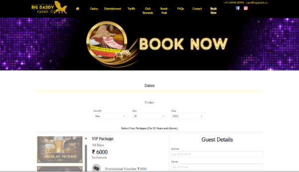 Online & Phone Booking Online & Phone Booking