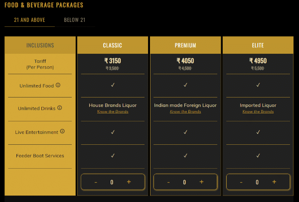 Deltin Royale Ticket Prices & Package Details Deltin Royale Ticket Prices & Package Details
